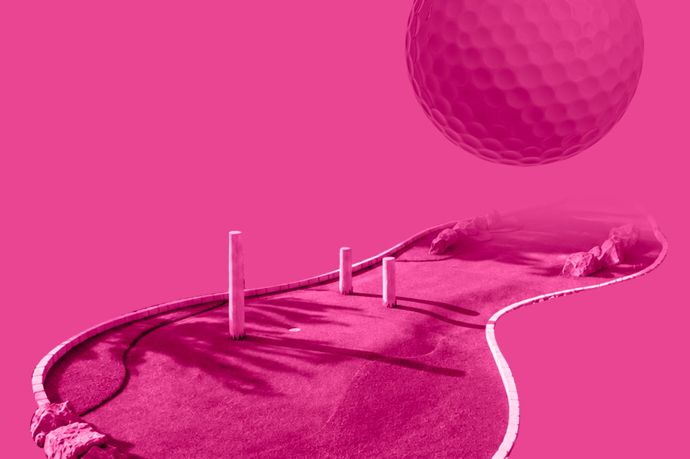 Adventure golf